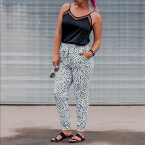 Leopard Joggers